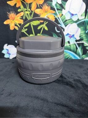 Aladdin Gray Insulated Food Container with Handle